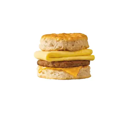 Sonic-Sausage, Egg and Cheese Biscuit