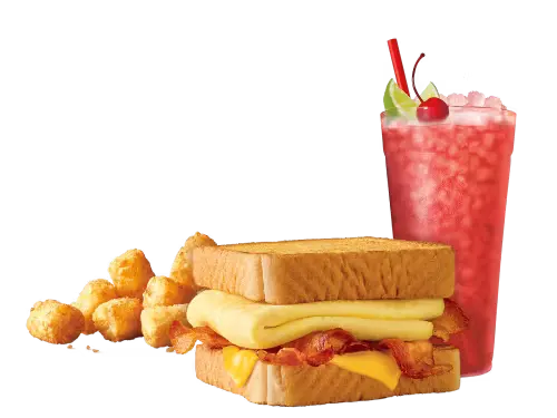 Sonic Bacon Breakfast TOASTER Combo