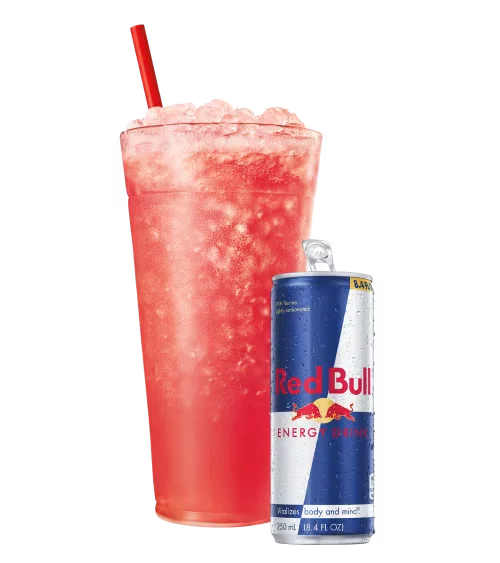 Sonic Blood Orange Recharger with Red Bull
