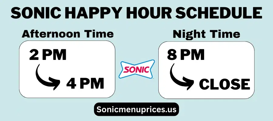 Sonic-happy-hour-time-schedule